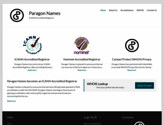 paragonnames.net screenshot