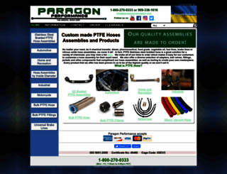 paragonperformance.com screenshot