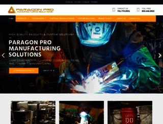 paragonpromfg.com screenshot