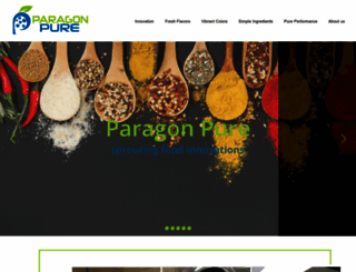 paragonpure.com screenshot