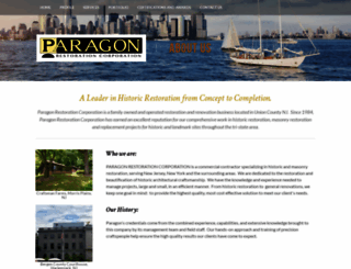 paragonrestorationcorp.com screenshot