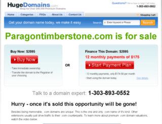paragontimberstone.com screenshot