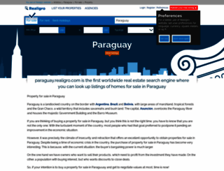 paraguay.realigro.com screenshot