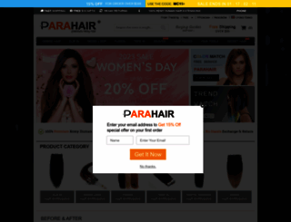 parahair.com screenshot