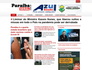 paraibageral.com.br screenshot
