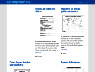 paraimprimir.org screenshot