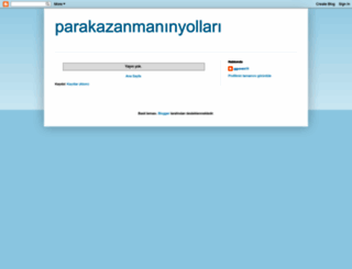 parakazanmakblog.blogspot.com screenshot