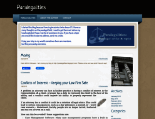 paralegalities.weebly.com screenshot