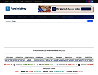 paralelohoy.com.ar screenshot