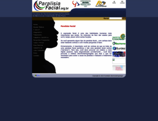 paralisiafacial.org.br screenshot