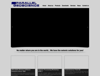 parallelgeo.com screenshot