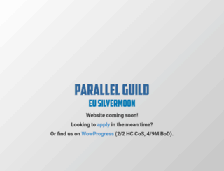 parallelguild.com screenshot