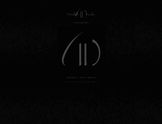 parallelhomeaudio.net screenshot