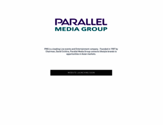 parallelmediagroup.com screenshot