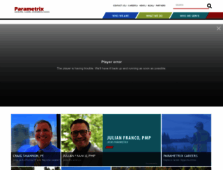 parametrix.com screenshot