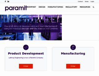 paramit.com screenshot