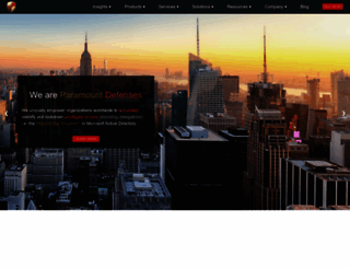 paramountdefenses.com screenshot