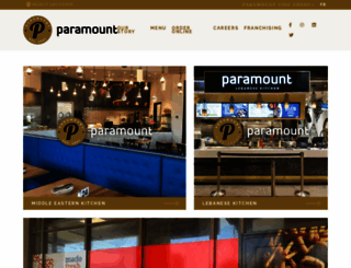 paramountfinefoods.com screenshot