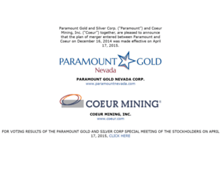 paramountgold.com screenshot