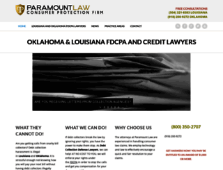 paramountlaw.net screenshot