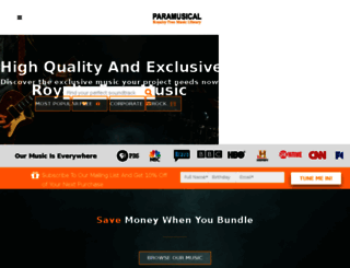 paramusical.com screenshot