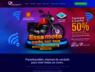 paranhananet.com.br screenshot