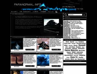 paranormal-info.fr screenshot