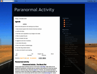 paranormalactivitiesingoa.blogspot.com screenshot