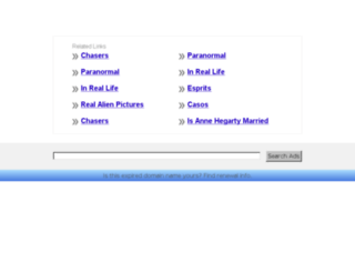 paranormalchasers.com screenshot