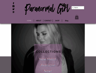paranormalgirl.com screenshot