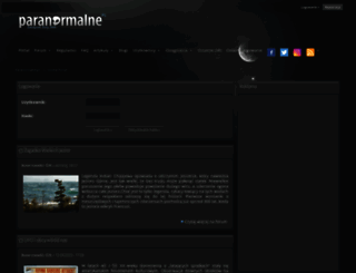 paranormalne.pl screenshot