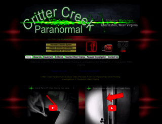 paranormalwv.com screenshot