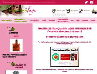 parapharmacie-chezmoi.fr screenshot