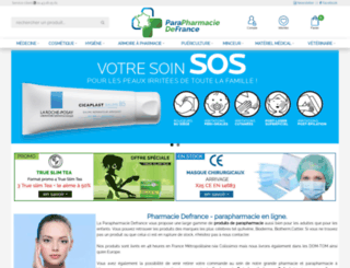 parapharmacie-defrance.fr screenshot
