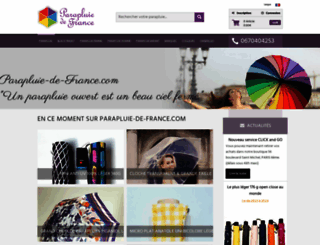 parapluie-de-france.com screenshot