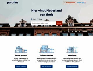 pararius.nl screenshot