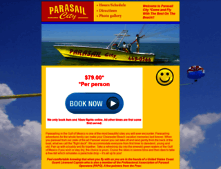 parasailcity.com screenshot