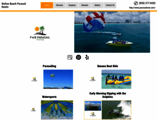 parasailmiramarbeach.com screenshot
