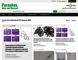 parasitol.kr screenshot