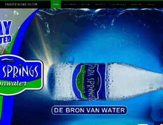 paraspringswater.com screenshot