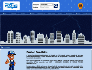 paratec.com.br screenshot