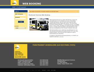 paratransit.dart.org screenshot