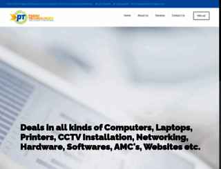 paravtechnologies.com screenshot