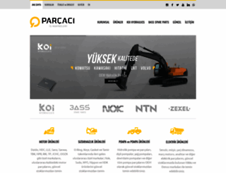 parcaci.com.tr screenshot