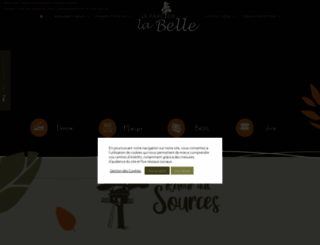 parcdelabelle.com screenshot