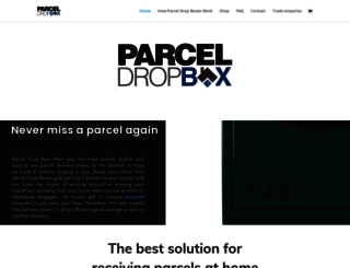 parcel-drop-box.co.uk screenshot