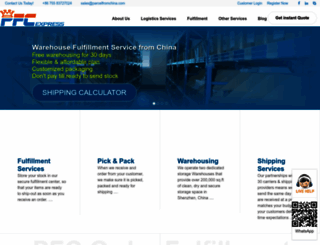 parcelfromchina.com screenshot