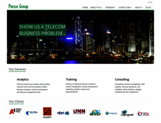 parcusgroup.com screenshot