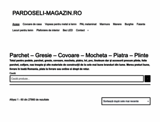 pardoseli-magazin.ro screenshot