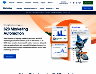 pardot.com screenshot